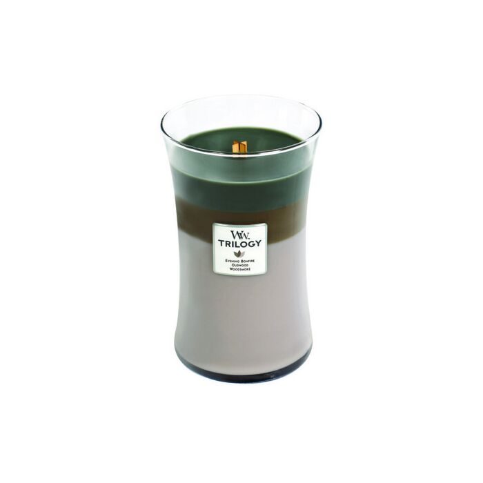 Woodwick Large Jar Trilogy - Cosy Cabin